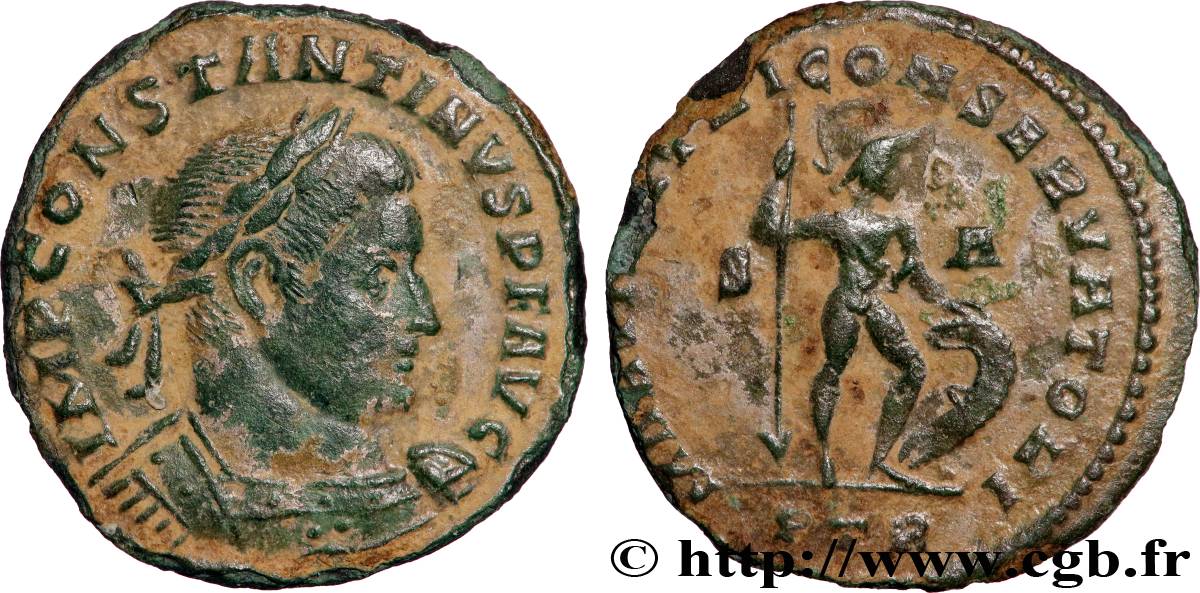 CONSTANTIN Ier LE GRAND Follis ou nummus TTB