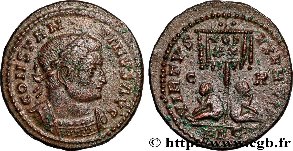CONSTANTIN Ier LE GRAND Centenionalis ou nummus TTB+/TTB
