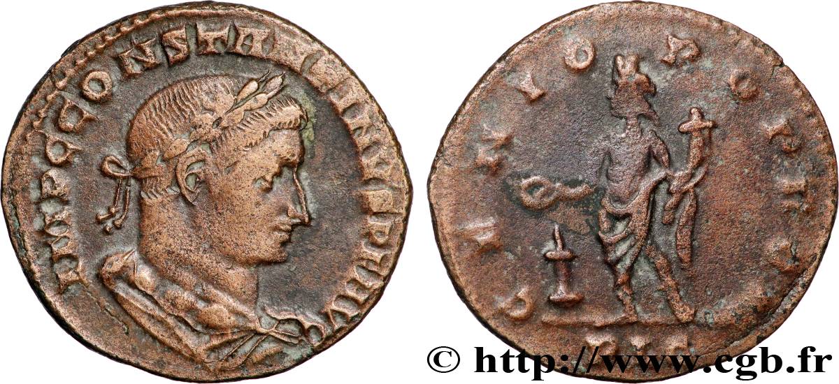 CONSTANTIN Ier LE GRAND Follis ou nummus TTB