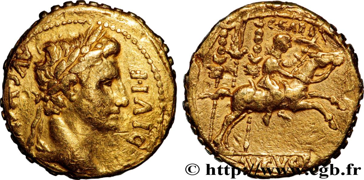 AUGUSTE et CAIUS Aureus TTB