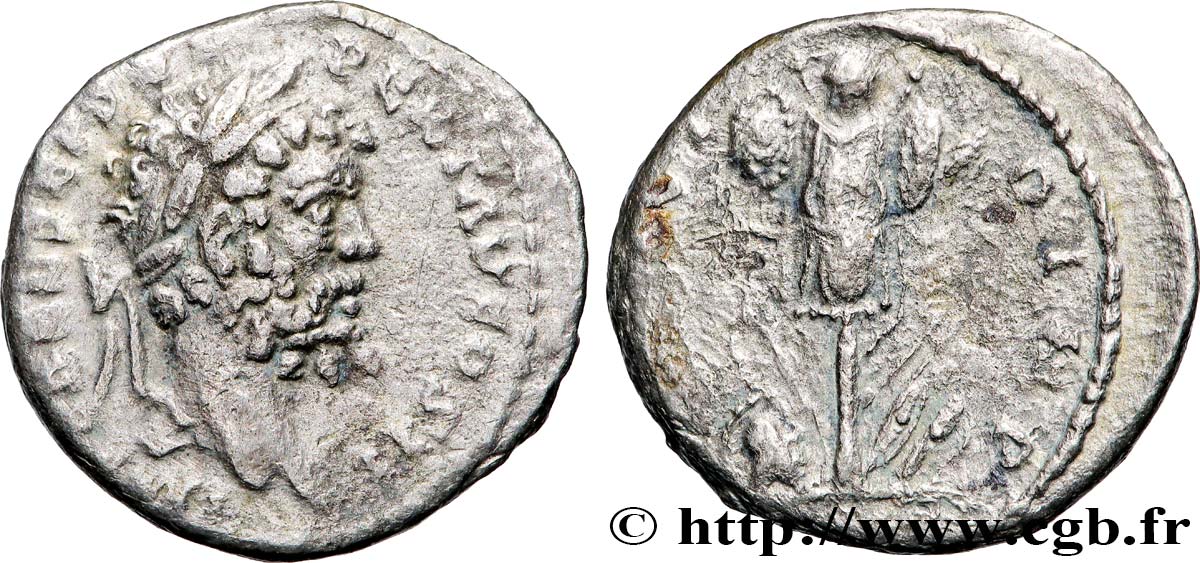 SEPTIMIUS SEVERUS Denier XF/VF