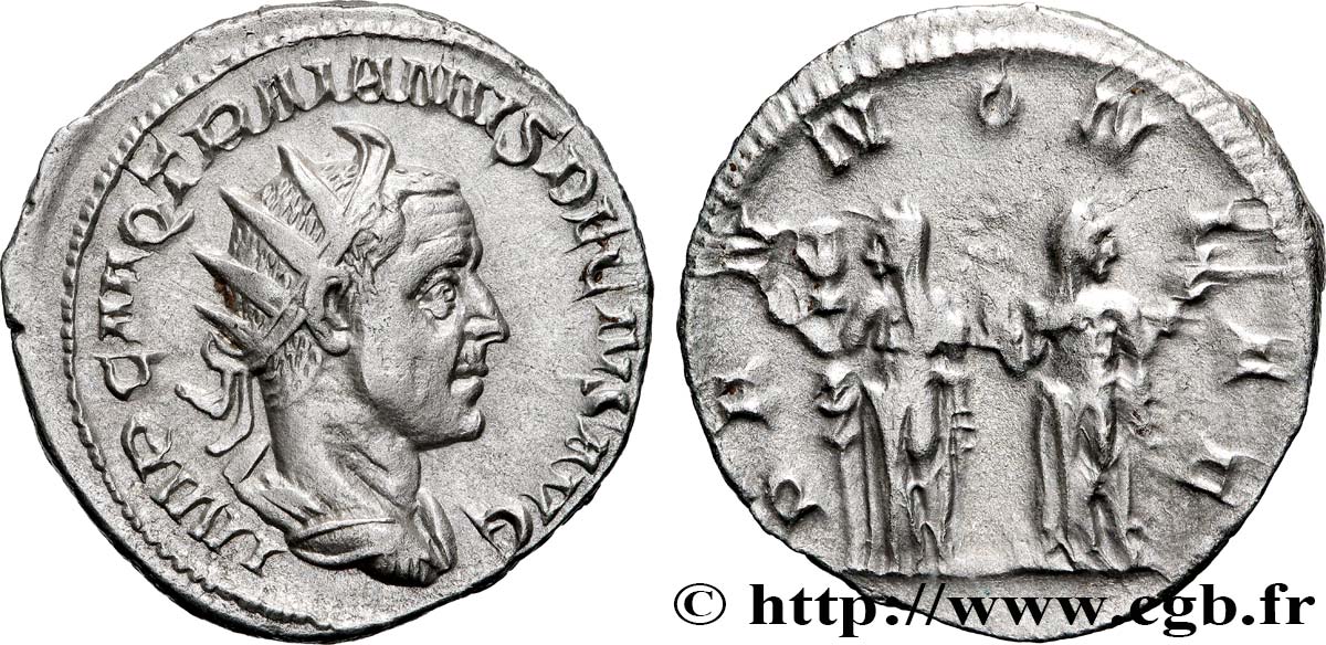TRAJAN DÈCE Antoninien SUP