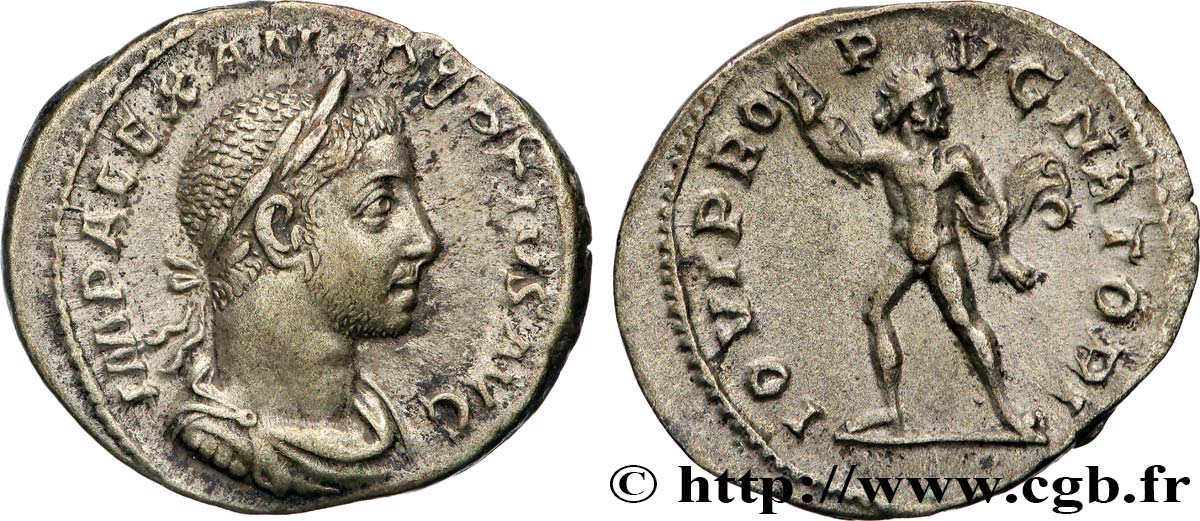 SEVERUS ALEXANDER Denier AU