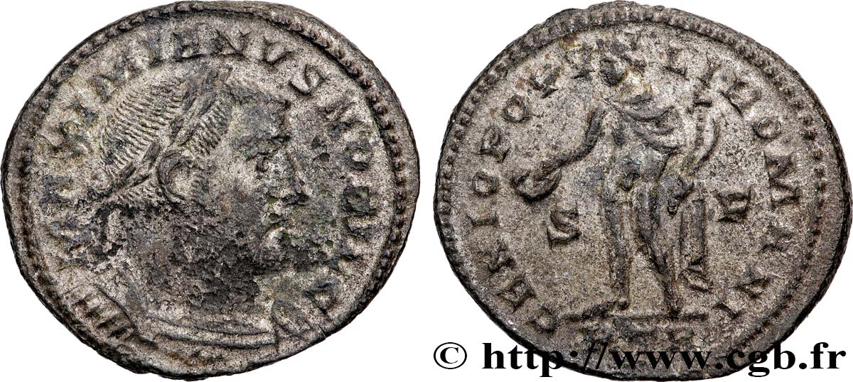 GALÈRE Follis ou nummus TTB