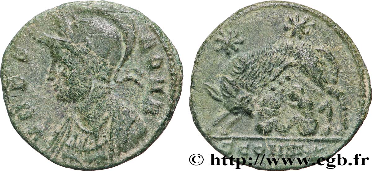 ROME Centenionalis ou nummus TB+/TTB