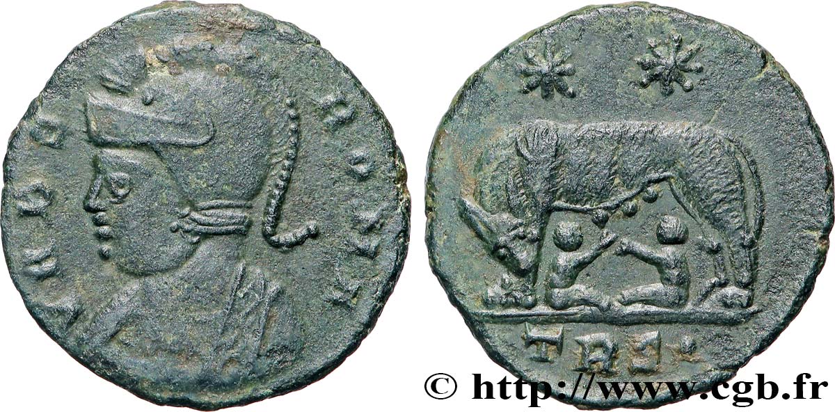 ROME Centenionalis ou nummus TTB/TTB+