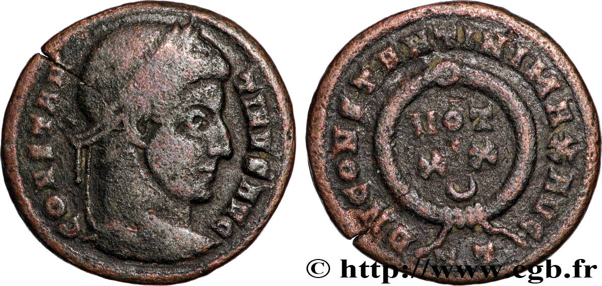 CONSTANTIN Ier LE GRAND Centenionalis ou nummus TTB