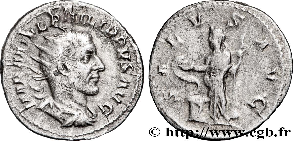 PHILIPPE Ier L ARABE Antoninien TTB+/TTB