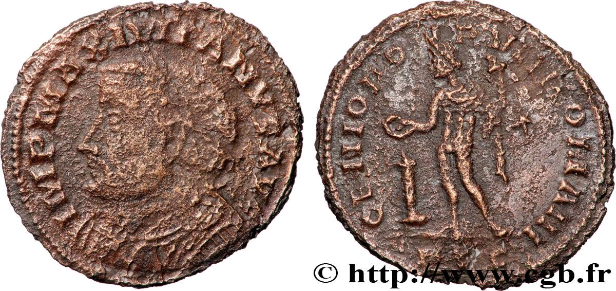 MAXIMIEN HERCULE Follis ou nummus TB+