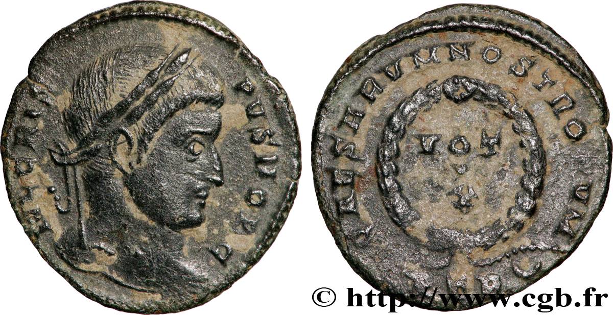 CRISPUS Centenionalis ou nummus TTB