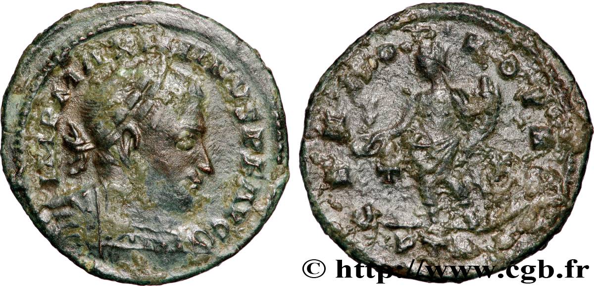 MAXIMIN II DAIA follis ou nummus TTB