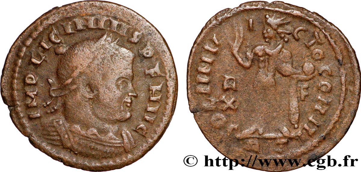 LICINIUS Ier Follis ou nummus TB+/TTB