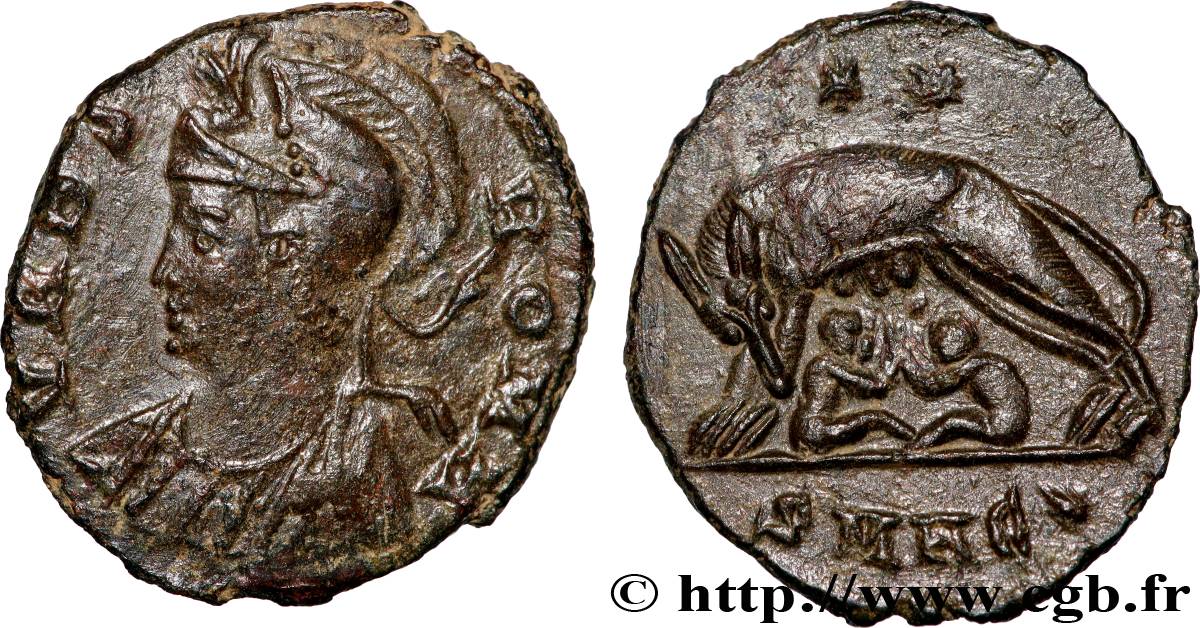 ROMA Centenionalis ou nummus q.SPL