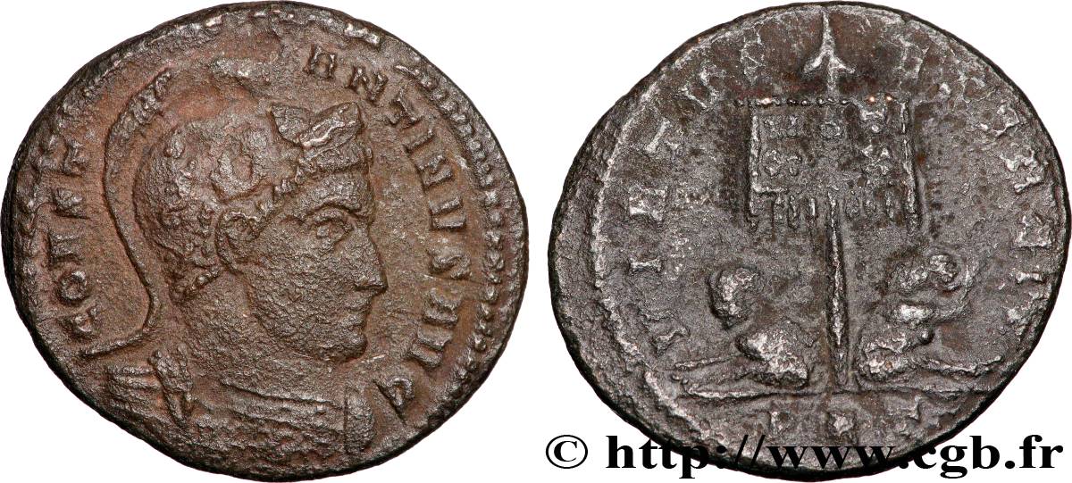 CONSTANTIN Ier LE GRAND Centenionalis ou nummus TTB