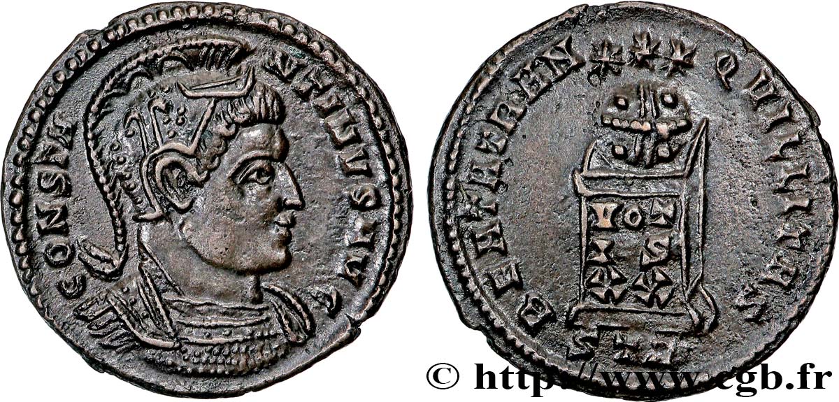 CONSTANTIN Ier LE GRAND Centenionalis ou nummus SUP