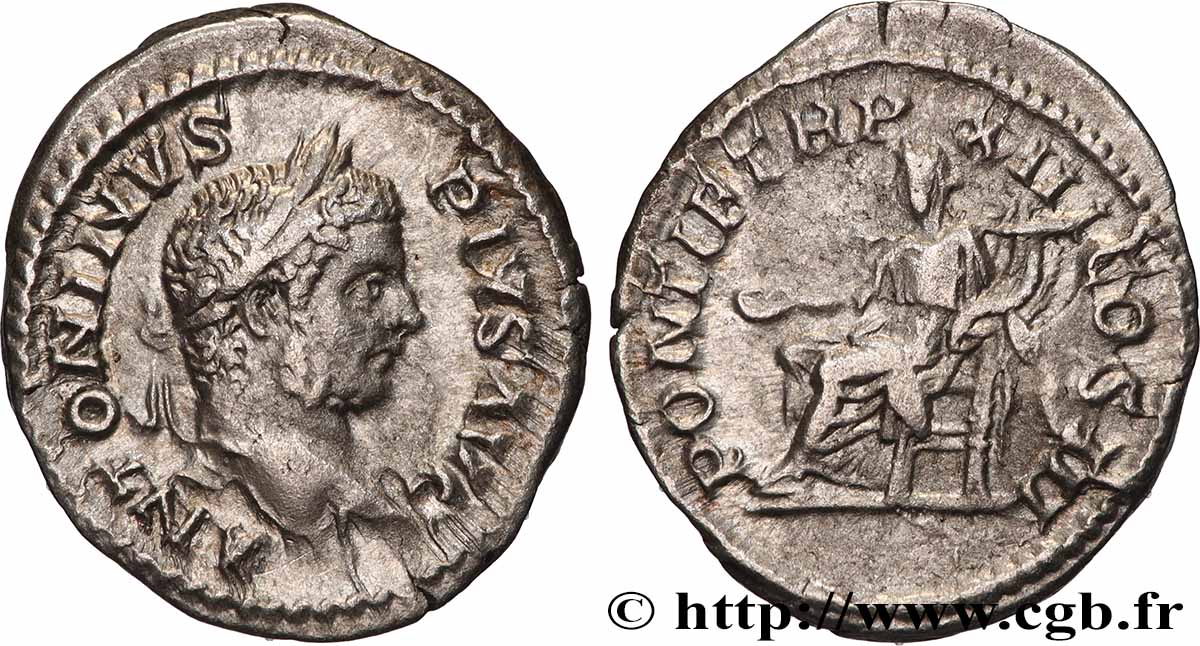 CARACALLA Denier fVZ