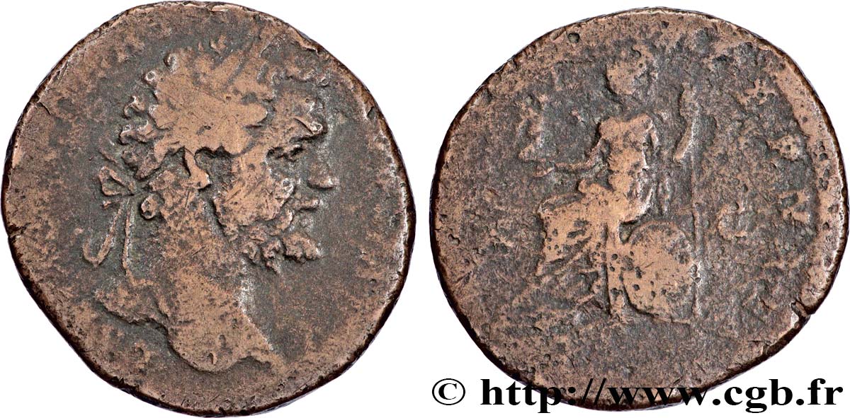 SEPTIMIUS SEVERUS Sesterce fS