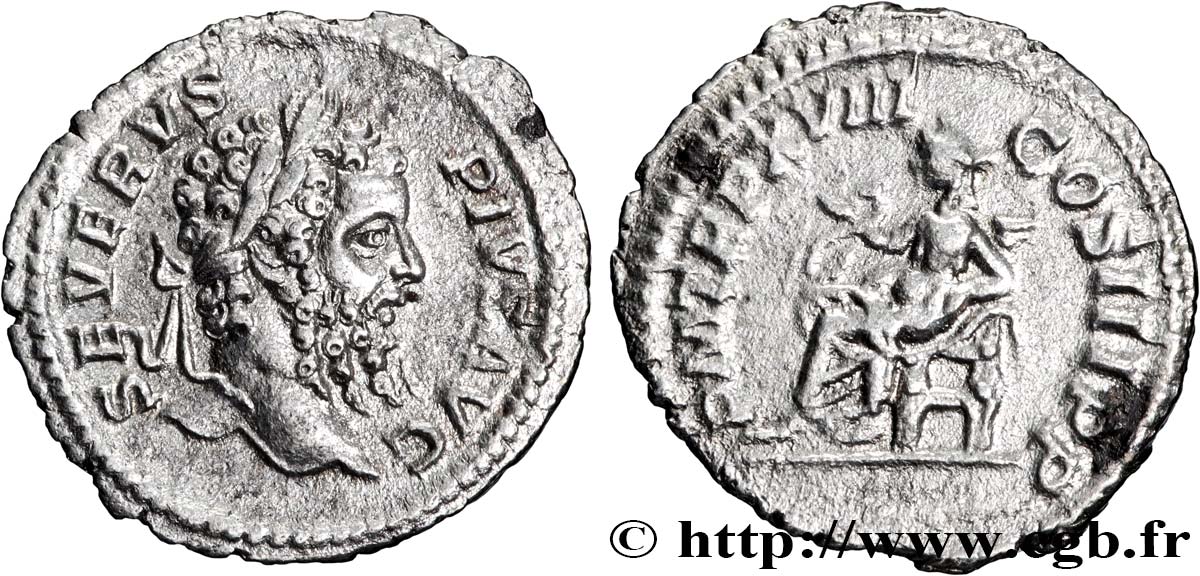 SEPTIMIUS SEVERUS Denier XF