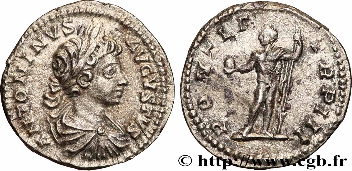 CARACALLA DenierEAUCTION SUP/TTB+