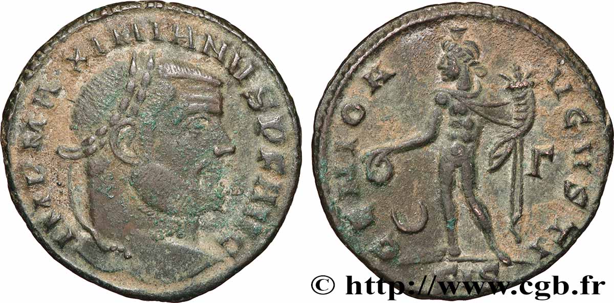 GALÈRE Follis ou nummus TTB+