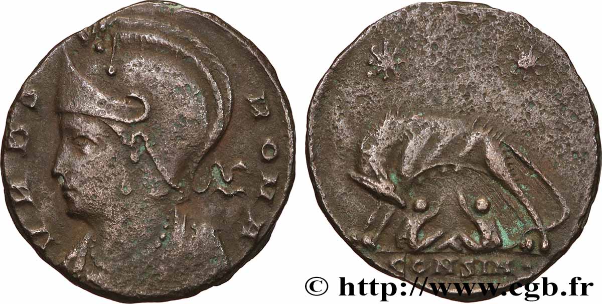 ROMA Centenionalis ou nummus q.SPL