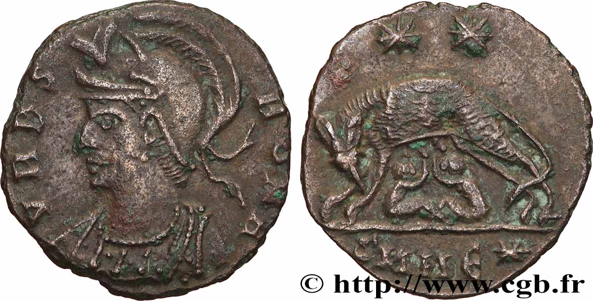 ROME Centenionalis ou nummus TTB+