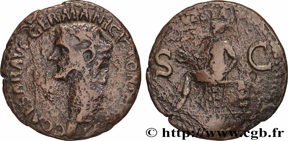 CALIGULA As XF/VF