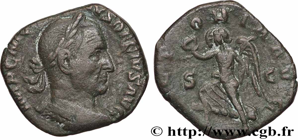 TRAJAN DÈCE Sesterce TTB