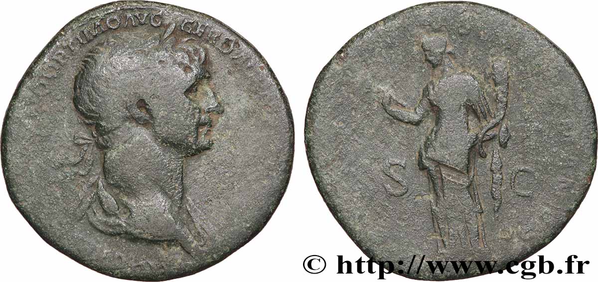 TRAJAN Sesterce TB