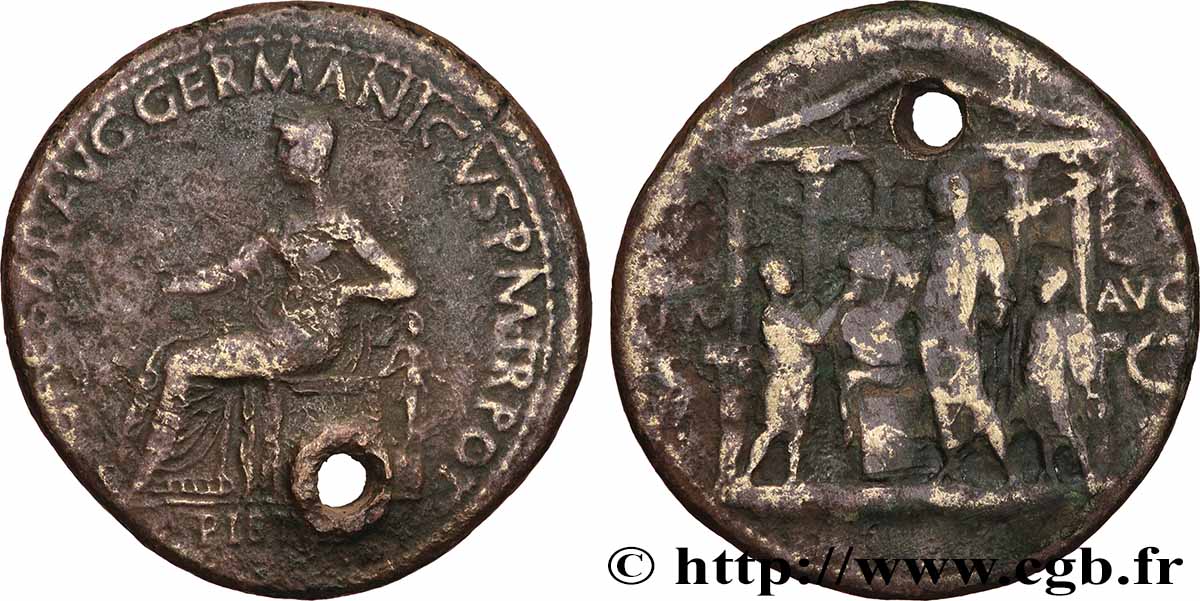 CALIGULA Sesterce VF/VF