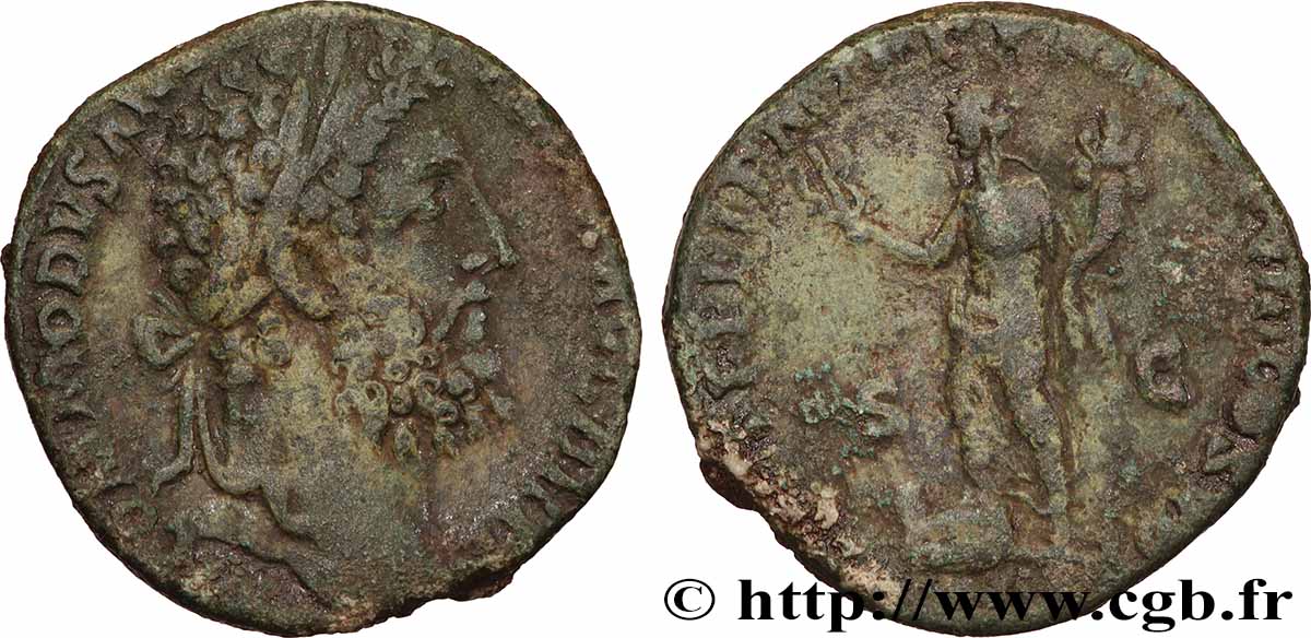 COMMODUS Sesterce fSS