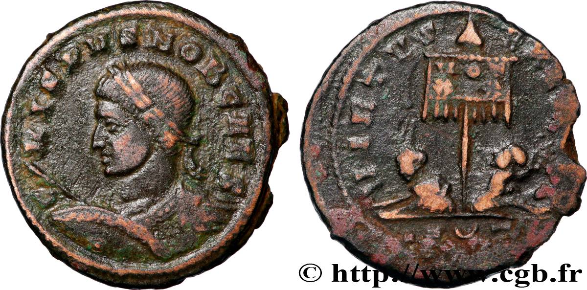 CRISPUS Centenionalis ou nummus TTB