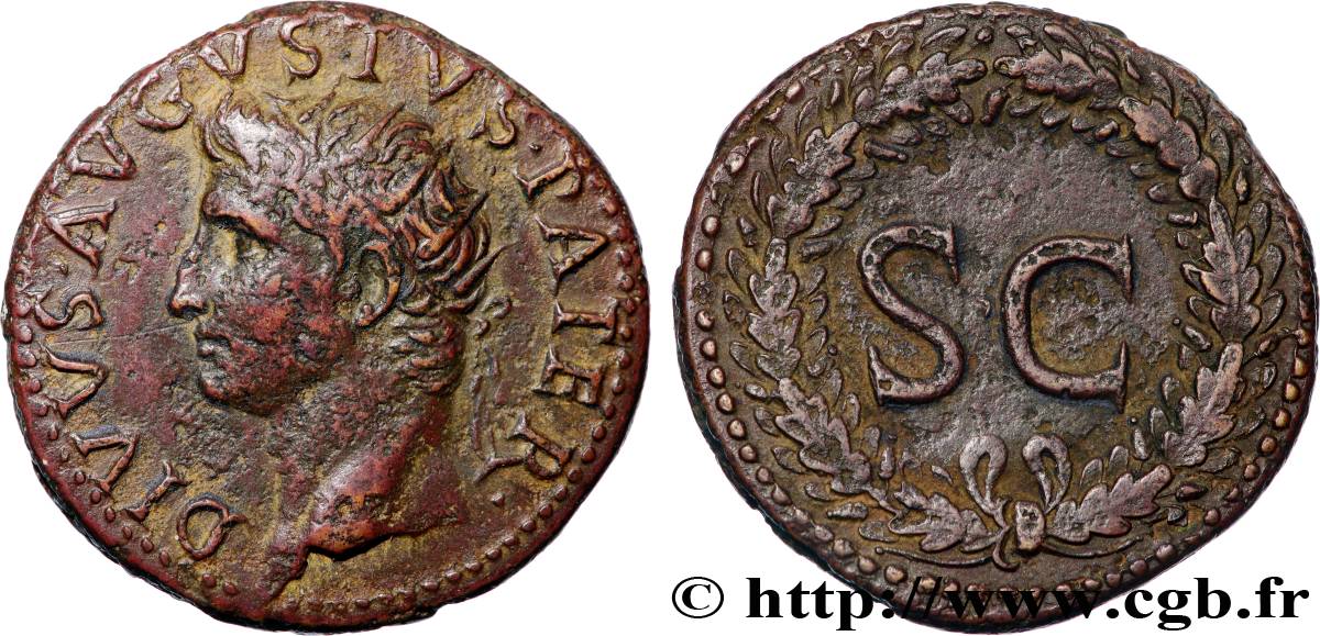 AUGUSTO Dupondius q.SPL