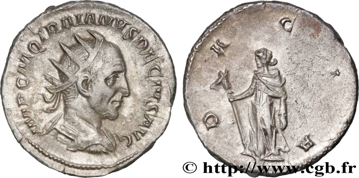 TRAJAN DÈCE Antoninien SUP