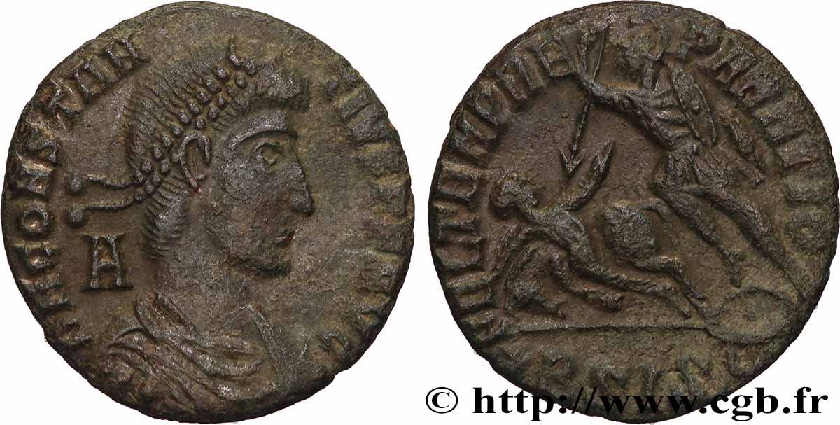 COSTANZO II Maiorina, (MB, Æ 2) q.SPL
