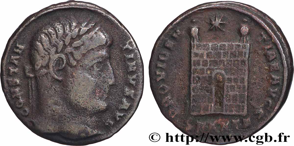 CONSTANTINUS I DER GROßE Centenionalis ou nummus fSS