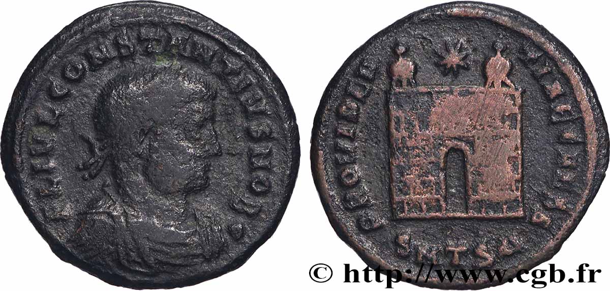 CONSTANTIUS II Centenionalis ou nummus fSS