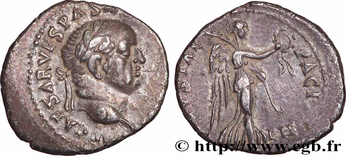 VESPASIANUS Denier AU
