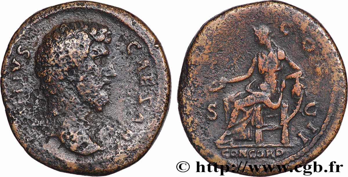 AELIUS Sesterce VF/XF