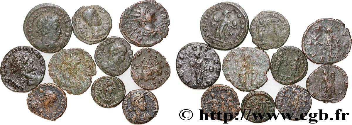 LOTTE Lots de 10 monnaies lotto