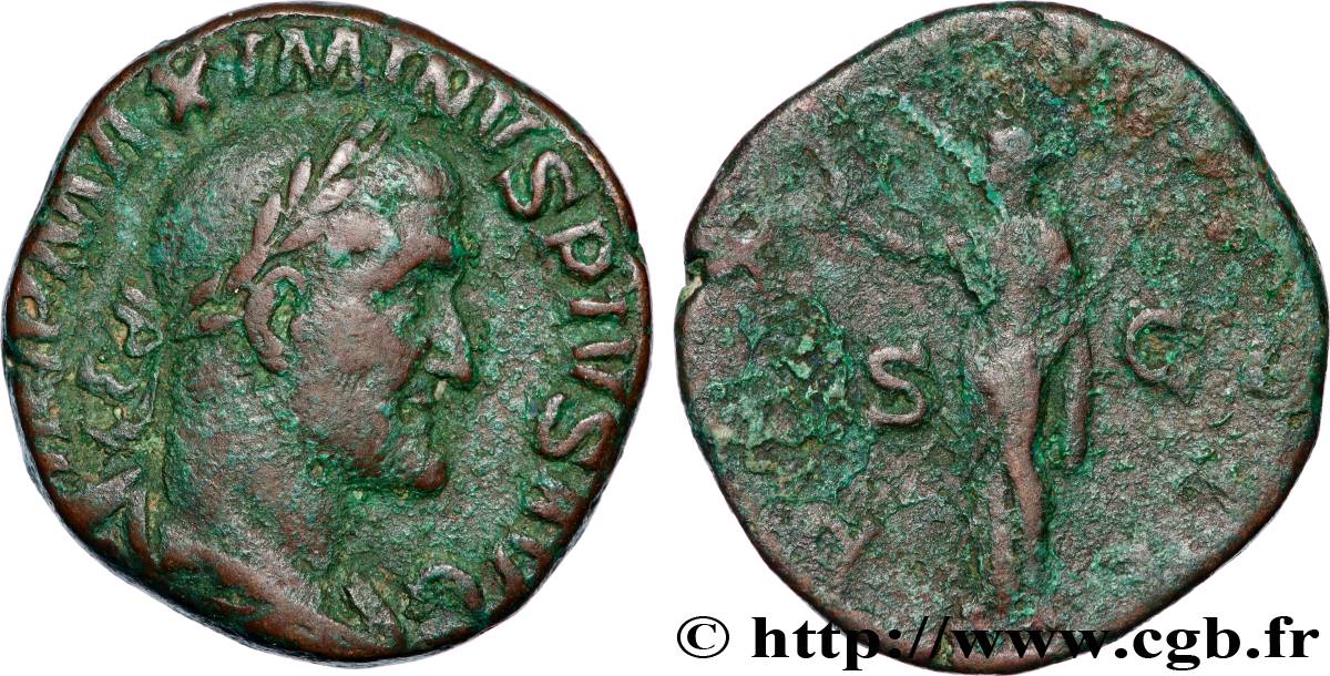 MAXIMINUS I Sesterce VF/VF