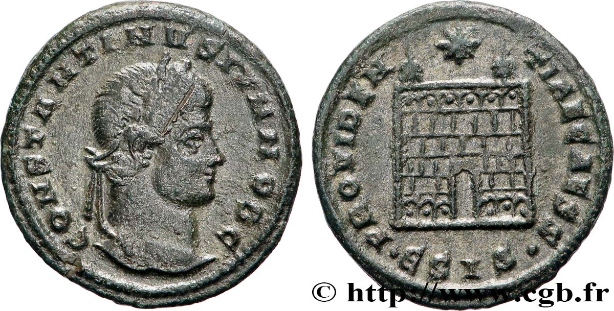 CONSTANTINE II Centenionalis ou nummus AU