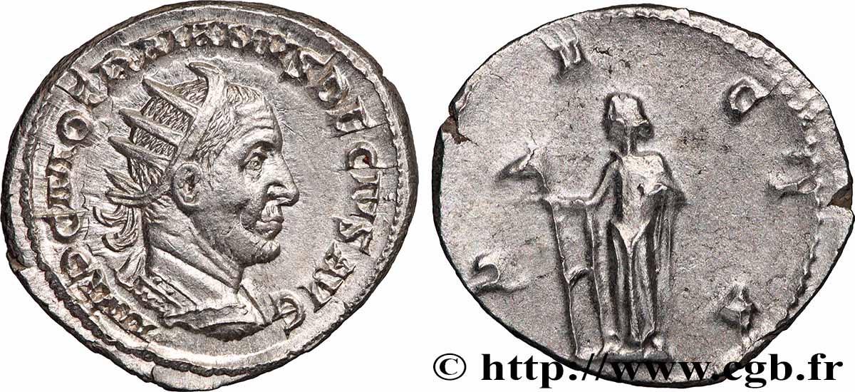 TRAIANUS DECIUS Antoninien VZ/SS