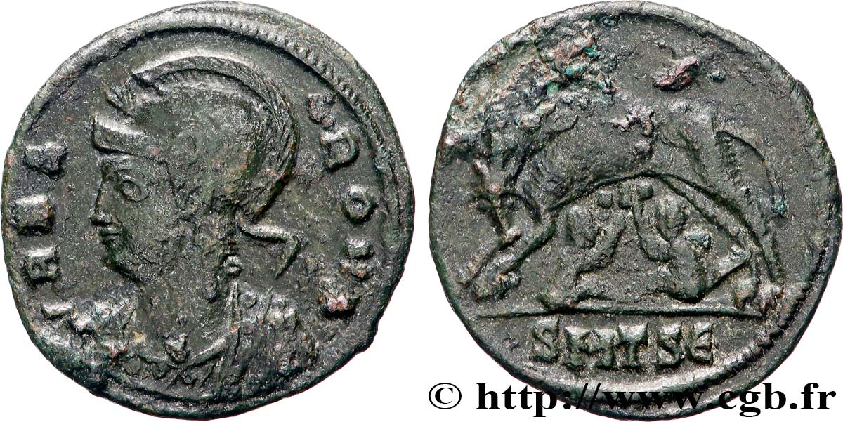 ROME Centenionalis ou nummus TTB+