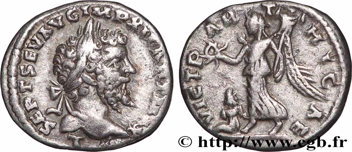 SETTIMIO SEVERO Denier q.SPL/BB