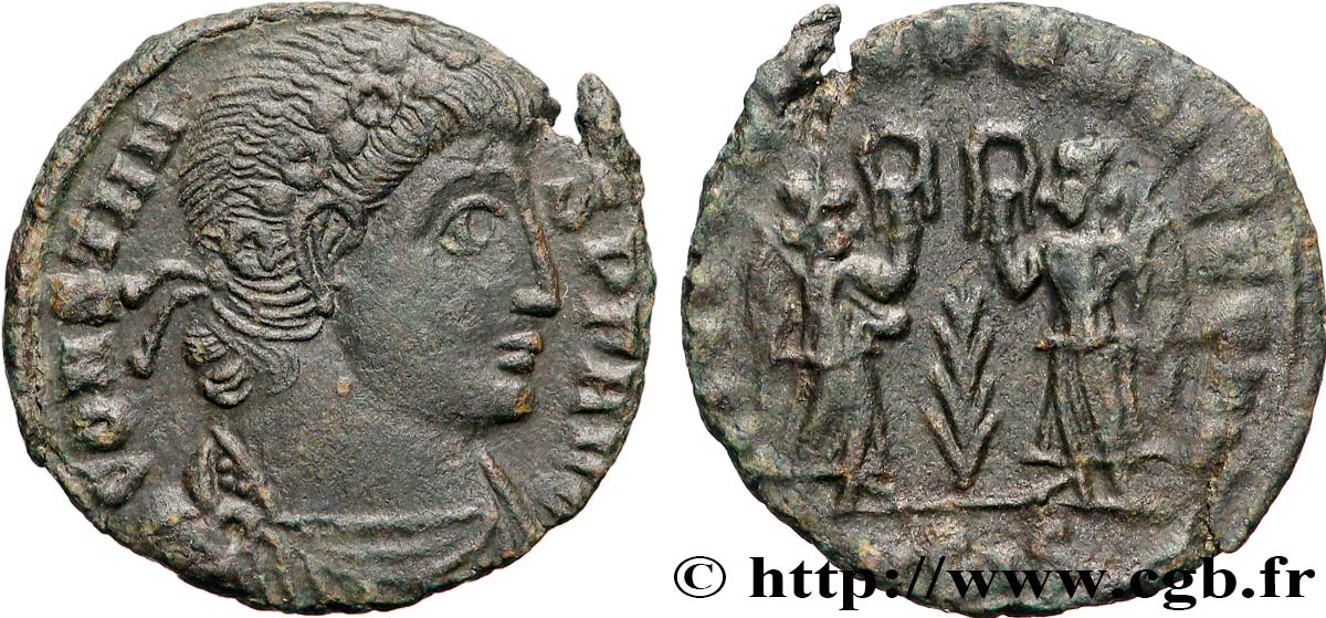 CONSTANS Centenionalis ou nummus TTB+