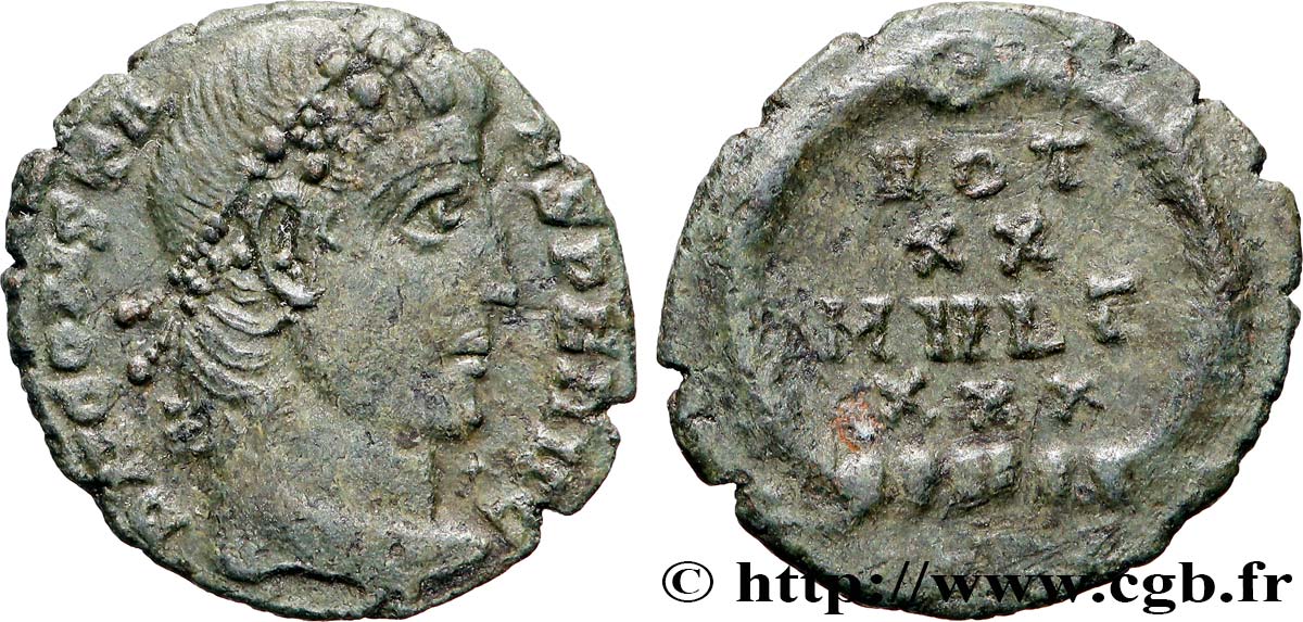 CONSTANS Centenionalis ou nummus TTB+