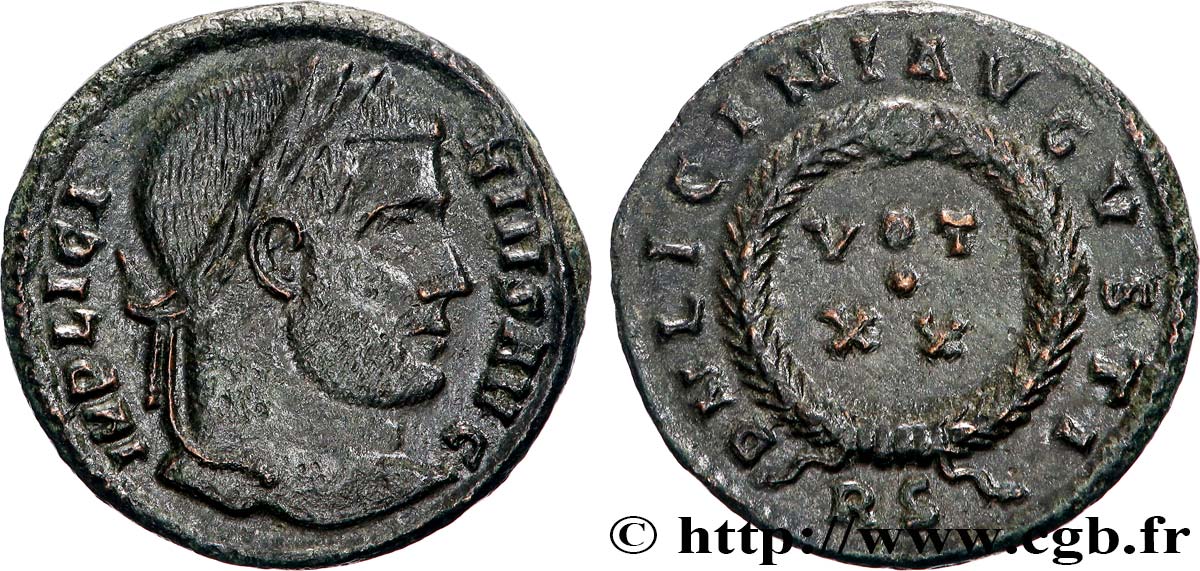 LICINIUS Ier Centenionalis ou nummus TTB+