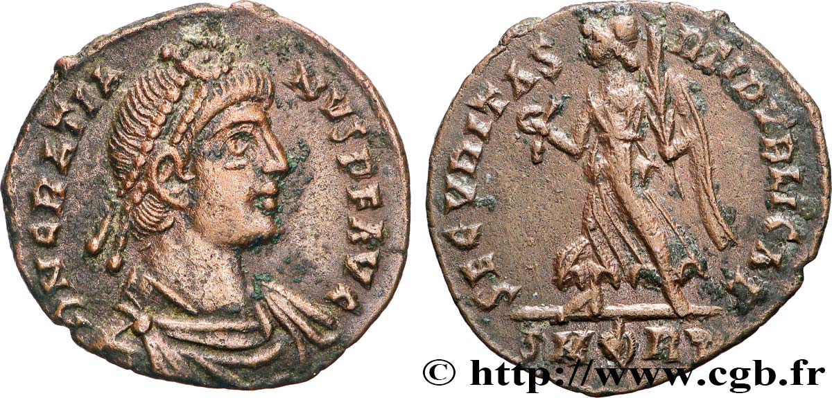 GRATIANUS Nummus, (PB, Æ 3) VZ/fVZ