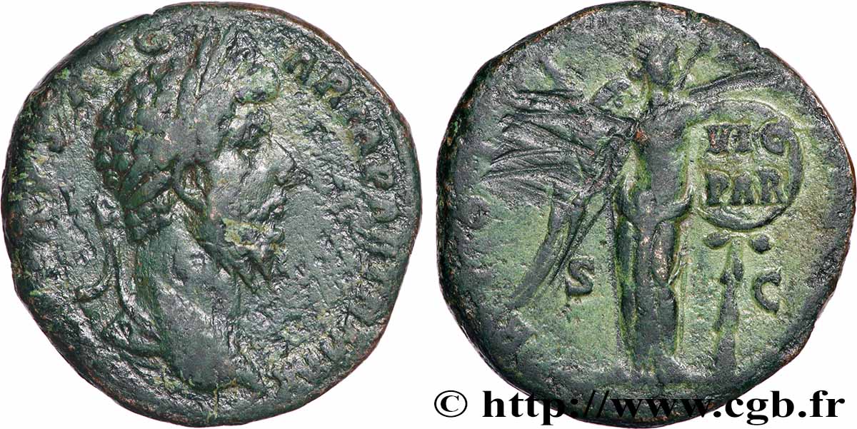 LUCIUS VERUS Sesterce XF